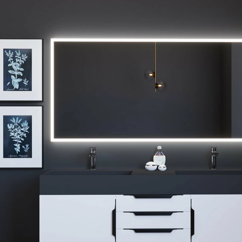 Coupon ๐ Castello USA Lisa LED Bathroom Mirror, Standard Or Smart, 60" X 30", Standard Mirror โจ - Image 5