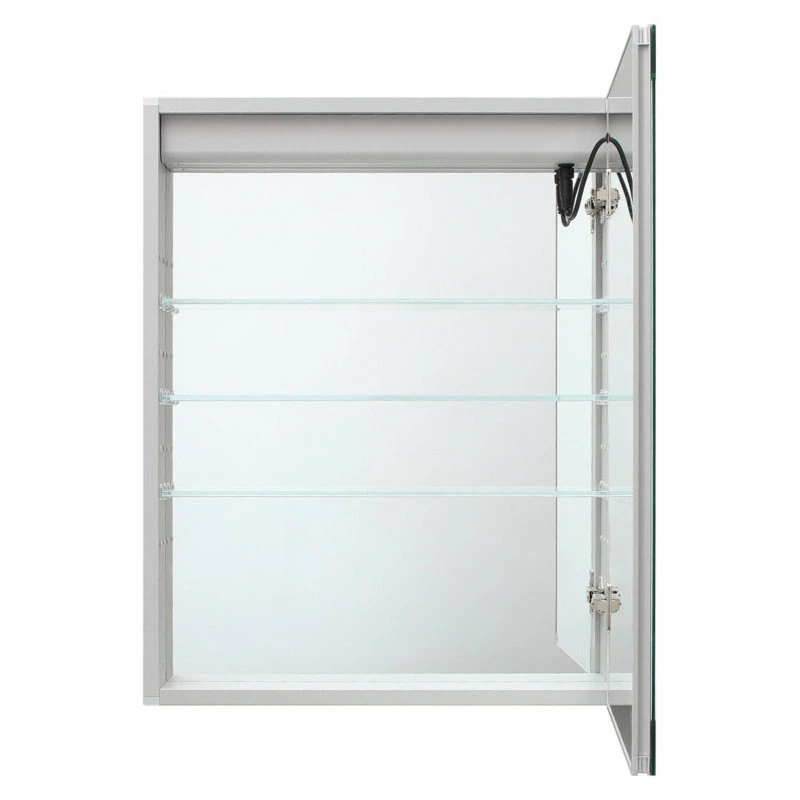 Best Sale ๐ AQUADOM Royal Basic Bathroom Led Lighted Medicine Cabinet Left Hinge 24"x30"x5" โ๏ธ - Image 5