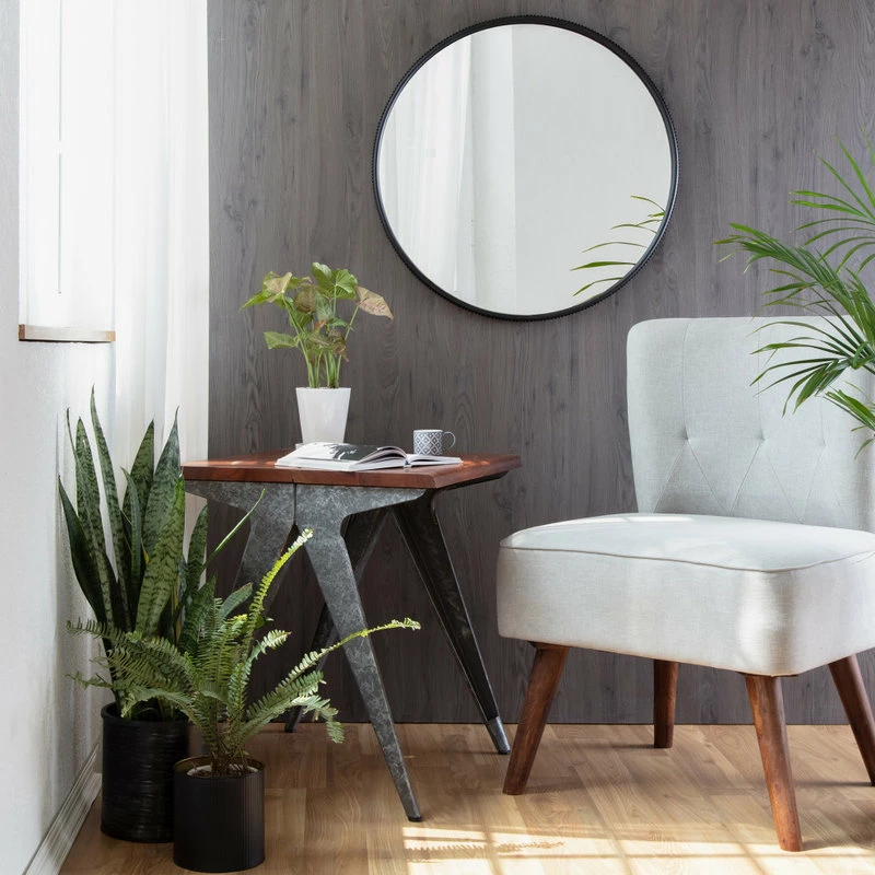 Top 10 โค๏ธ Madeleine Home Inc. Wessex Modern Mirror With Designer Frame, Black, 27" โ - Image 12