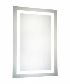 Hot Sale ๐งจ Elegant Furniture & Lighting Elegant Lighting MRE-6004 Nova LED Rectangular Mirror, 40"x24" ๐