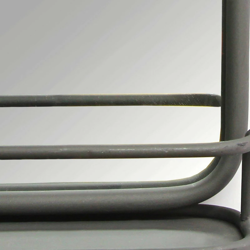 Outlet ๐ Stratton Home Decor Stratton Home Industrial Wood And Mdf Mirror With Gunmetal Finish S13561 โจ - Image 3