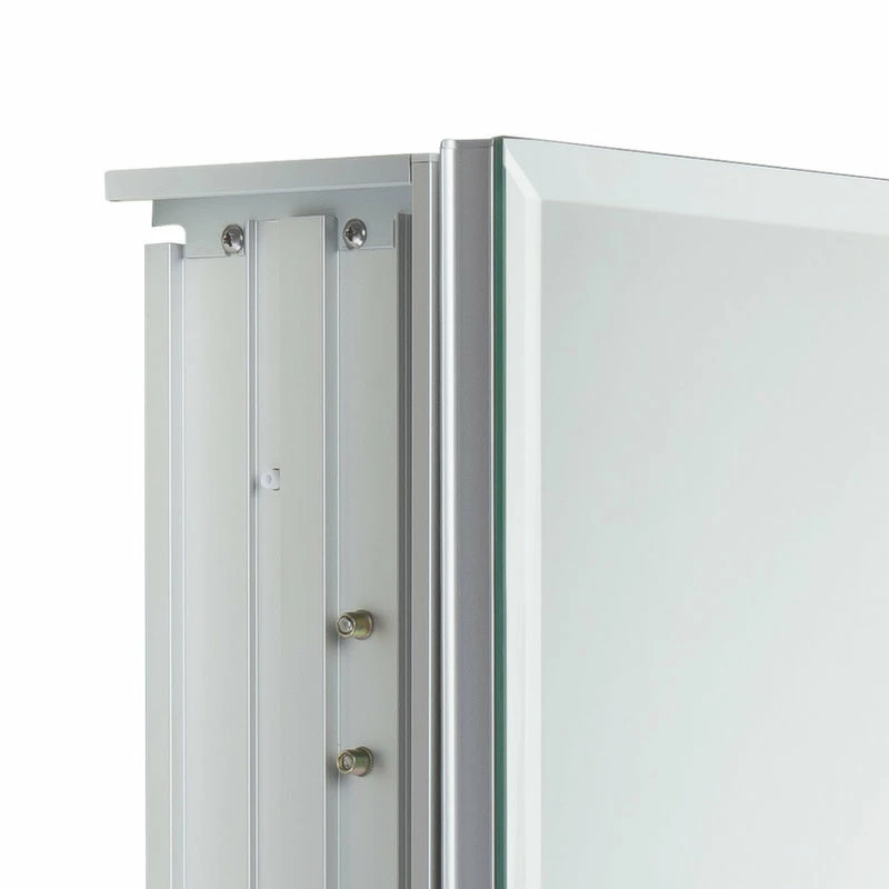 Best reviews of 🤩 Miseno MMC3023MC 23" X 30" Frameless 1 Door Medicine Cabinet - Brushed Nickel ✨ - Image 4