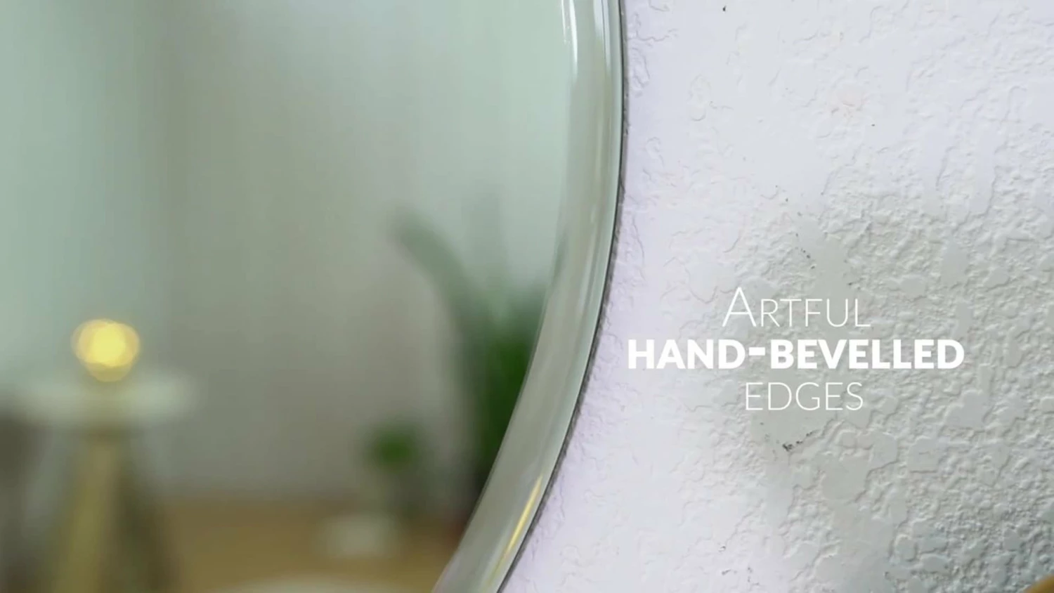 Outlet ✨ Madeleine Home Inc. Harrison Frameless Bevelled Mirror, 30" ❤️ - Image 2