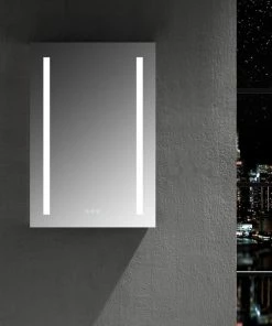 Budget 👏 Blossom Kitchen & Bath Supply LED Mirror Medicine Cabinet With Defogger, Dimmer And Outlets, 20" Right 🔔