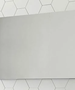 New 🔔 A Touch Of Design Frameless 30" Medicine Cabinet With Full Mirror Front, Rhea Gray 😍
