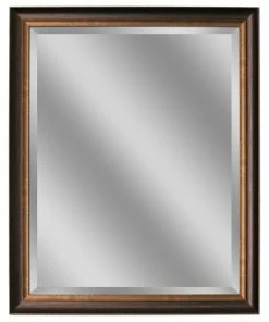 Outlet ⌛ Head West, Inc. Head West Oil Rubbed Bronze Framed Beveled Vanity Mirror - 28 X 40 😉