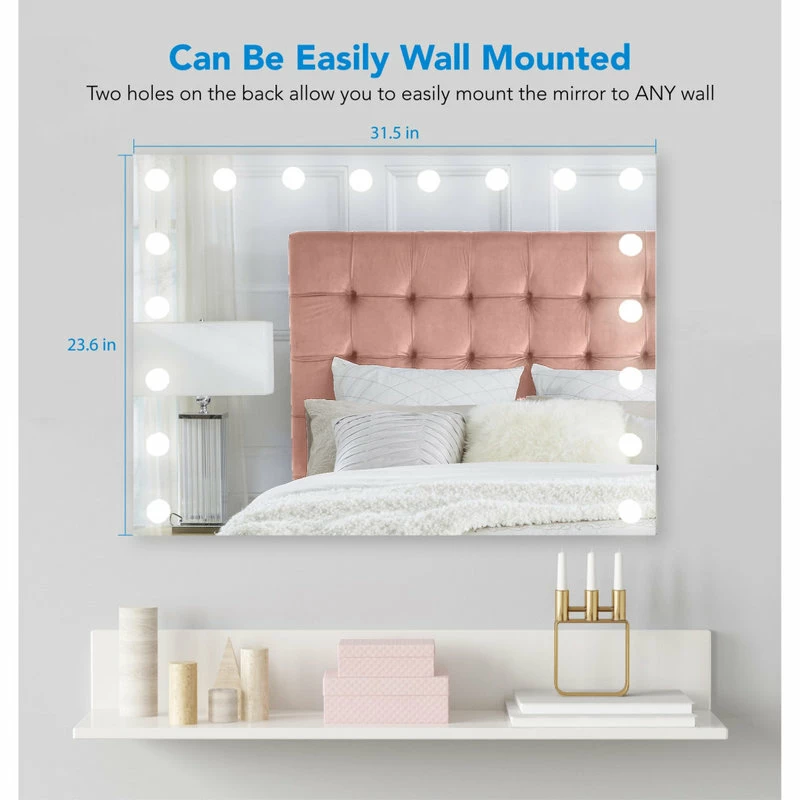 Best Pirce โค๏ธ Inspired Home Zarah Mirror, LED Bulbs, Color Modes, 31.5Lx4.7Wx23.6H ๐คฉ - Image 8