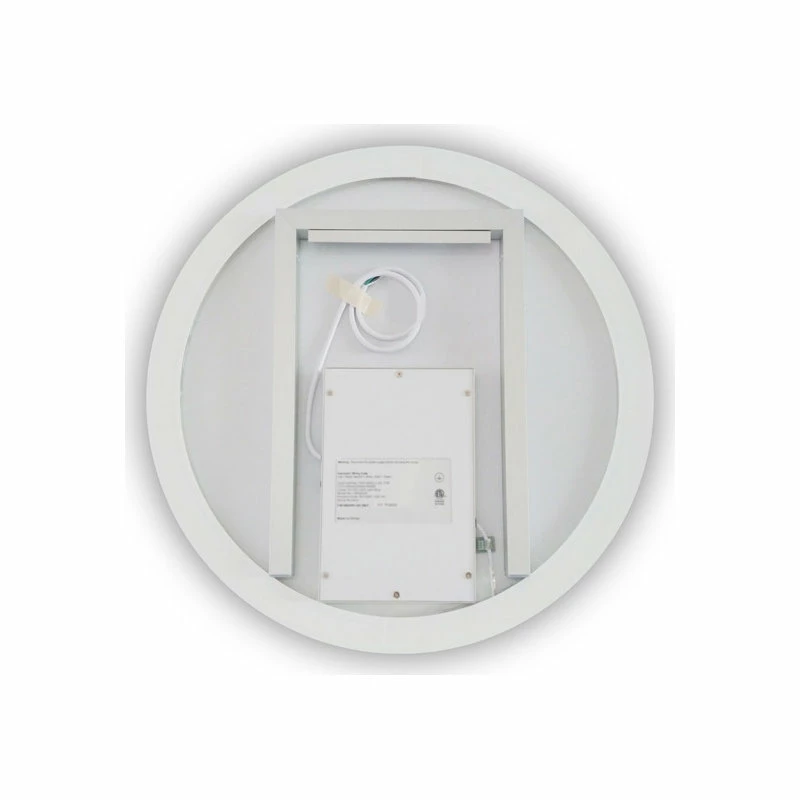 Wholesale โจ Vinnova Modern & Contemporary Frameless Lighted Round Bathroom Mirror, 24 Inch โ - Image 11