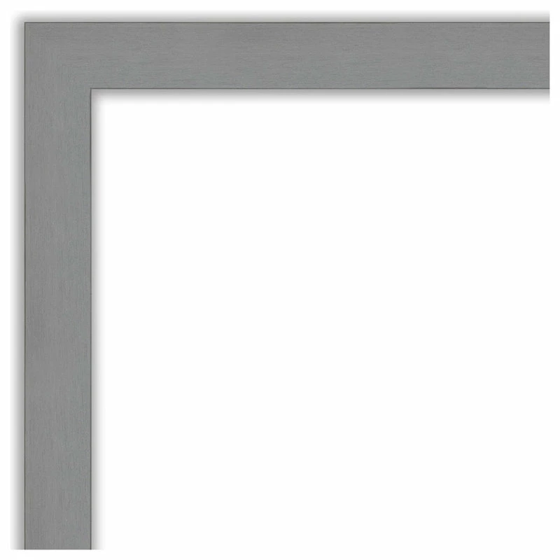 Promo ๐งจ Amanti Art Wall Mirror Bathroom Vanity Mirror Brushed Nickel, Outer Size 40x28 ๐ - Image 4