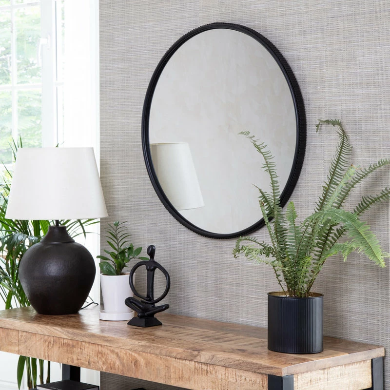 Top 10 โค๏ธ Madeleine Home Inc. Wessex Modern Mirror With Designer Frame, Black, 27" โ - Image 10