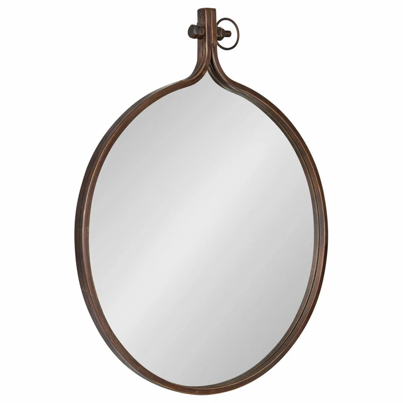Wholesale ๐ฅ Uniek Yitro Metal Framed Wall Mirror, Antique Bronze 23.5x28.5 ๐งจ
