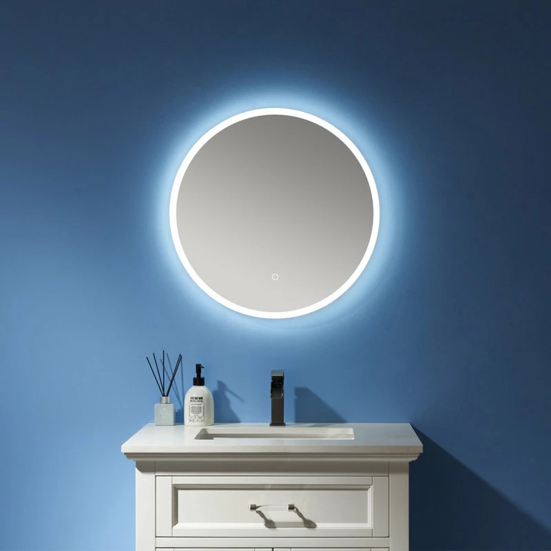 Wholesale โจ Vinnova Modern & Contemporary Frameless Lighted Round Bathroom Mirror, 24 Inch โ