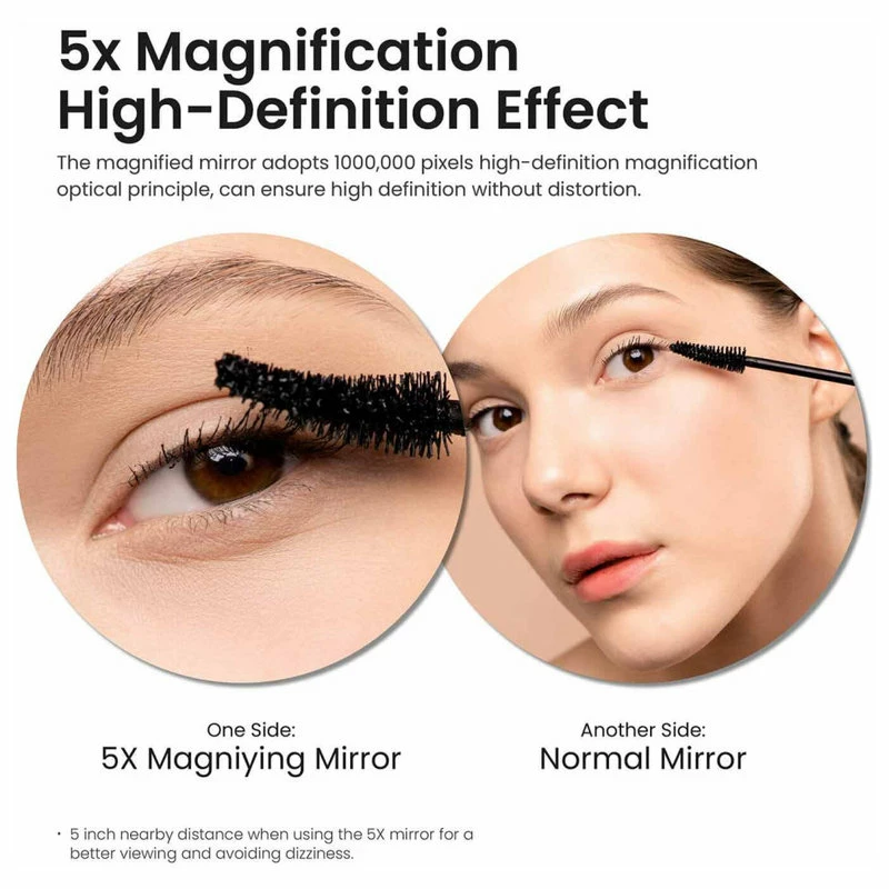 Top 10 ๐งจ Kibi USA Circular Magnifying Makeup/shaving Mirror, Chrome โ - Image 7