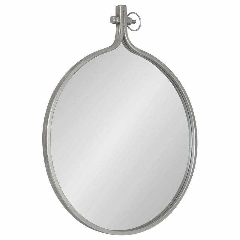 Cheapest ๐ Uniek Yitro Metal Framed Wall Mirror, Silver 23.5x28.5 ๐งจ