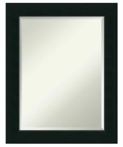 Buy ๐งจ Amanti Art Bathroom Mirror, Fits Standard 24 To 30 Cabinet, Corvino Black, 23x29 ๐