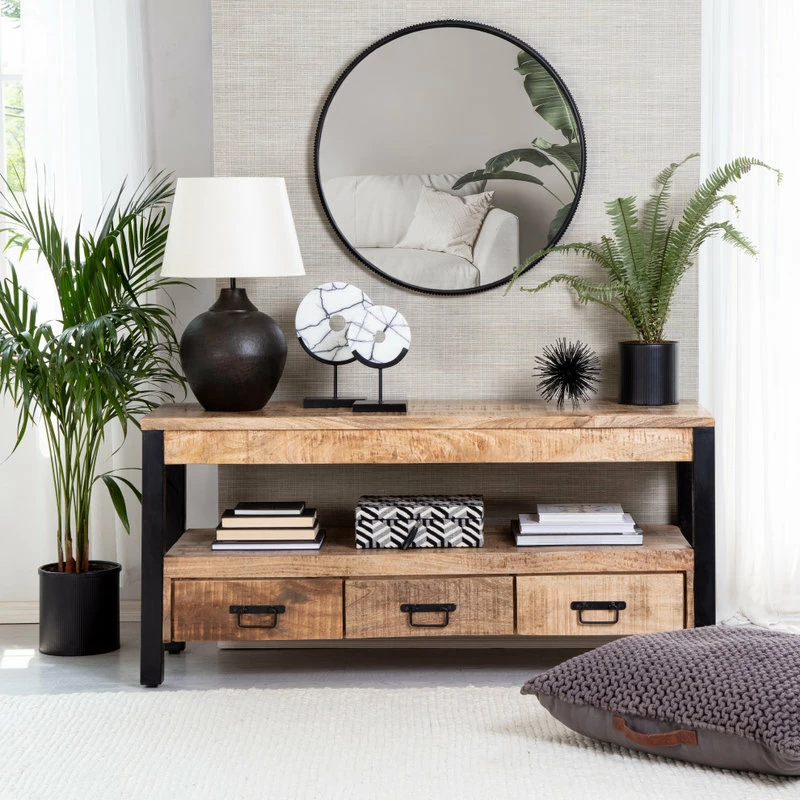 Top 10 โค๏ธ Madeleine Home Inc. Wessex Modern Mirror With Designer Frame, Black, 27" โ - Image 11