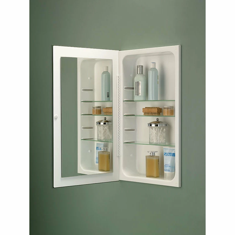 Cheap ๐ Rangaire Cove 16" X 26" Recess Mount Glass Shelves Medicine Cabinet ๐ - Image 3