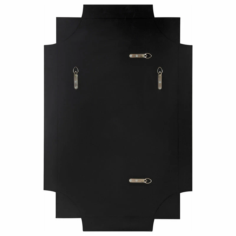 Best Pirce โค๏ธ Uniek Minuette Decorative Framed Wall Mirror, Black 24x36 ๐ - Image 5