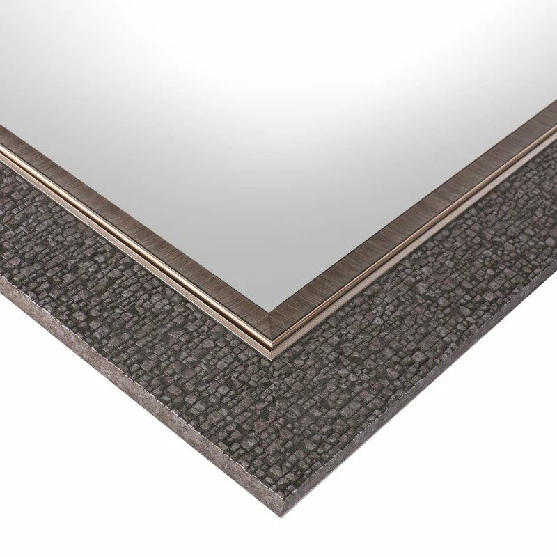 Coupon โจ Mirrorize Canada 27"x43" Large Wall Mirror Silver Mosaic Bathroom Vanity Bedroom Entryway ๐ - Image 2