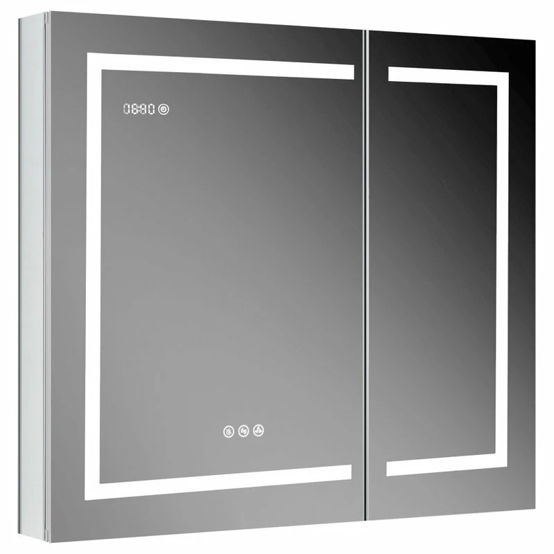 Best Pirce โค๏ธ Blossom Kitchen & Bath Supply LED Medicine Cabinet With Defog, Dimmer, Makeup Mirror, Outlets, 36x32 โจ