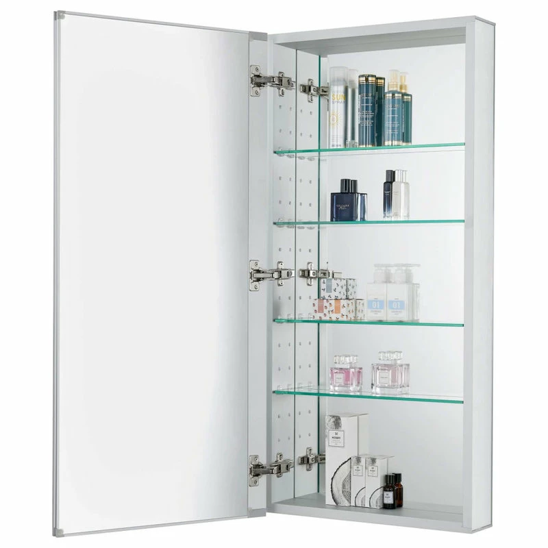 Cheap ๐ Fine Fixtures Bathroom Medicine Cabinet, Aluminum, Recessed/Surface Mount, 15"x40" โจ - Image 3