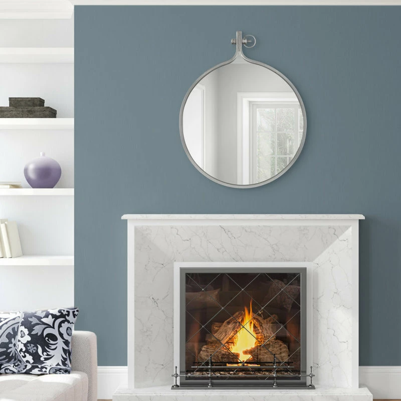 Cheapest ๐ Uniek Yitro Metal Framed Wall Mirror, Silver 23.5x28.5 ๐งจ - Image 4