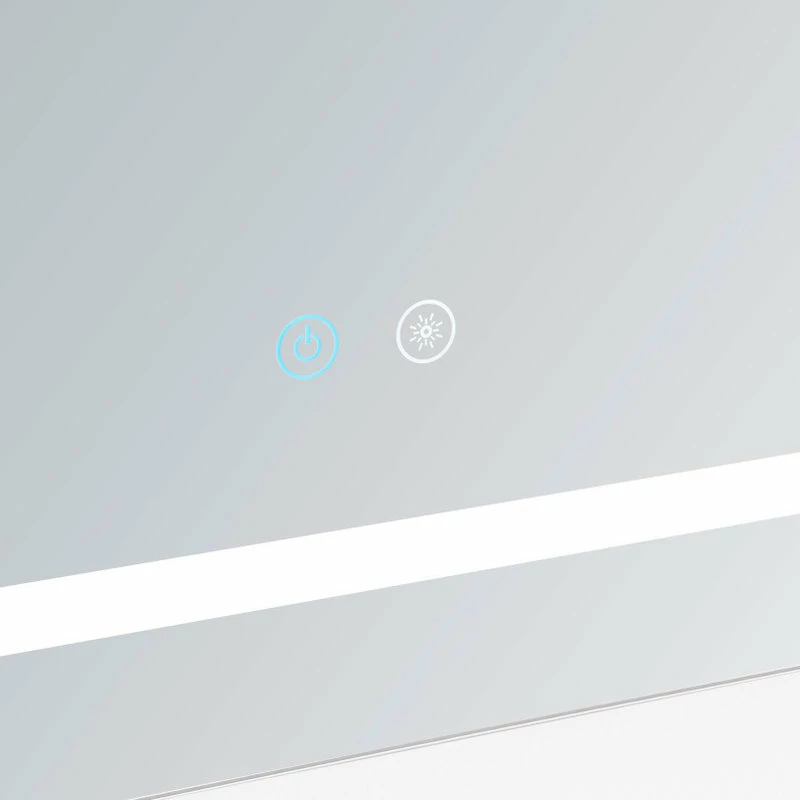 Top 10 ๐ AQUADOM Daytona LED Lighted Bathroom Fog Free Dimmable Mirror 30"x40"x1" ๐ - Image 4