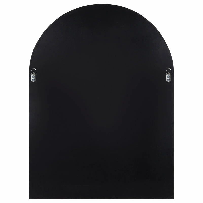 New ⭐ Uniek Valenti Framed Arch Mirror, Walnut Brown, 24x32 ⭐ - Image 4