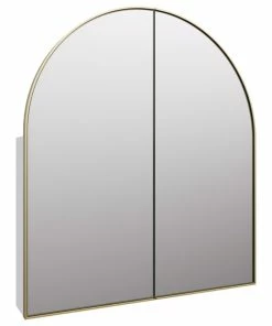 Best Pirce 👏 Glass Warehouse Medicine Cabinets, Satin Brass 😀