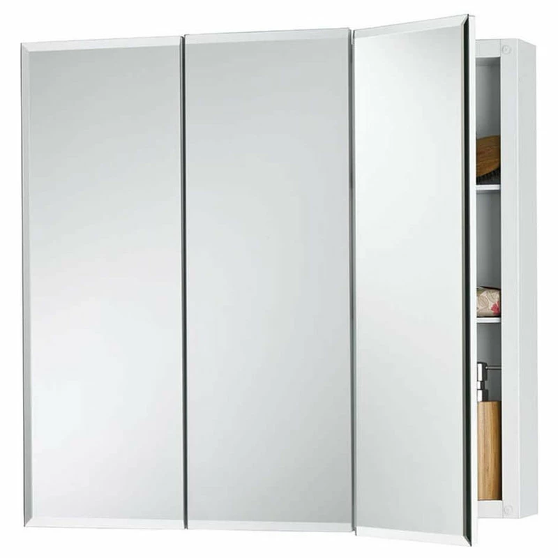 Promo ๐ฅฐ Jensen 255224 Horizon 24x24" Frameless 3-Pane Mirror Medicine Cabinet ๐