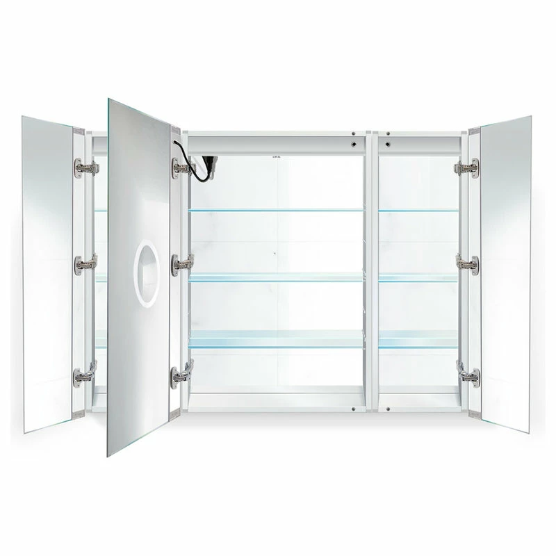 Best deal ๐ Krugg Reflections 48"x36" LED Medicine Cabinet, Dimmer/Defog, Makeup Mirror, And USB, Light Left ๐ฅฐ - Image 5