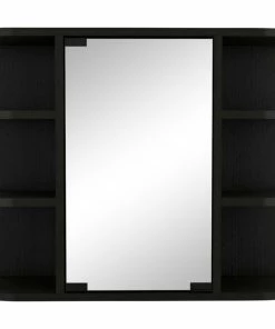 Best reviews of 🔥 FM FURNITURE Valdez Medicine Cabinet, Black 🔔