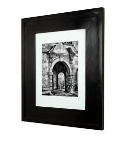 Budget 🤩 Fox Hollow Furnishings Concealed Picture Frame Medicine Cabinet, Black, 13 1/8"x16" 😀