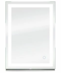 Best Sale ✔️ Dyconn Faucet Edison Tri-Color LED Wall Mounted Bathroom Mirror, 24"w X 34"h ✔️