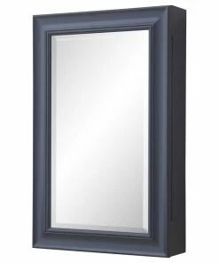 Wholesale 🔥 Kitchen Bath Collection Napa Wall-Mounted Medicine Cabinet, Marine Gray 💯