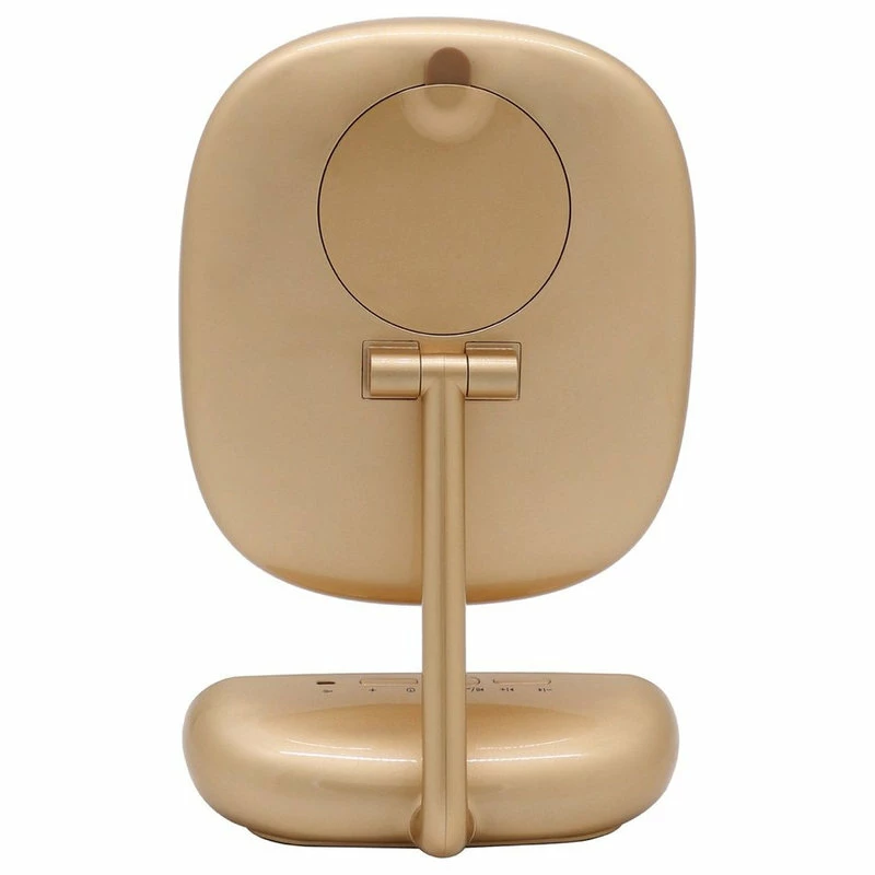 Cheapest π Impressions Vanity Company Melody Square Duotone Makeup Mirror With Bluetooth Speakers, Champagne Gold π₯ - Image 4