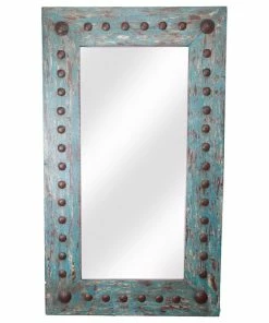 Promo 💯 Mexican Imports Puebla Rustic Mirror-Vanity Mirror-Accent Mirror-20x34 Inches 🎉