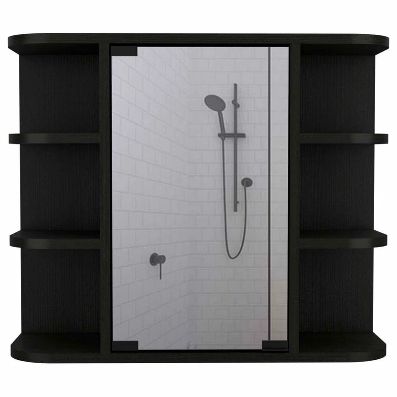 Best reviews of ๐ฅ FM FURNITURE Valdez Medicine Cabinet, Black ๐ - Image 2