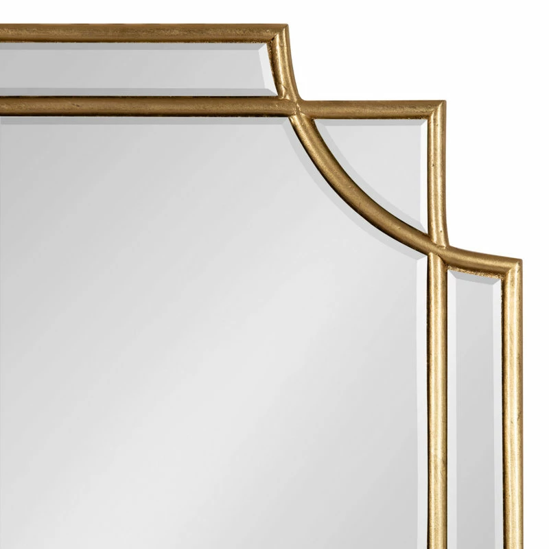 Buy ๐ Uniek Minuette Decorative Framed Wall Mirror, Gold 18x24 ๐คฉ - Image 3