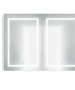 Hot Sale ❤️ Krugg Reflections 48"x36" LED Medicine Cabinet With Dimmer/Defogger, Makeup Mirror, And USB ✨