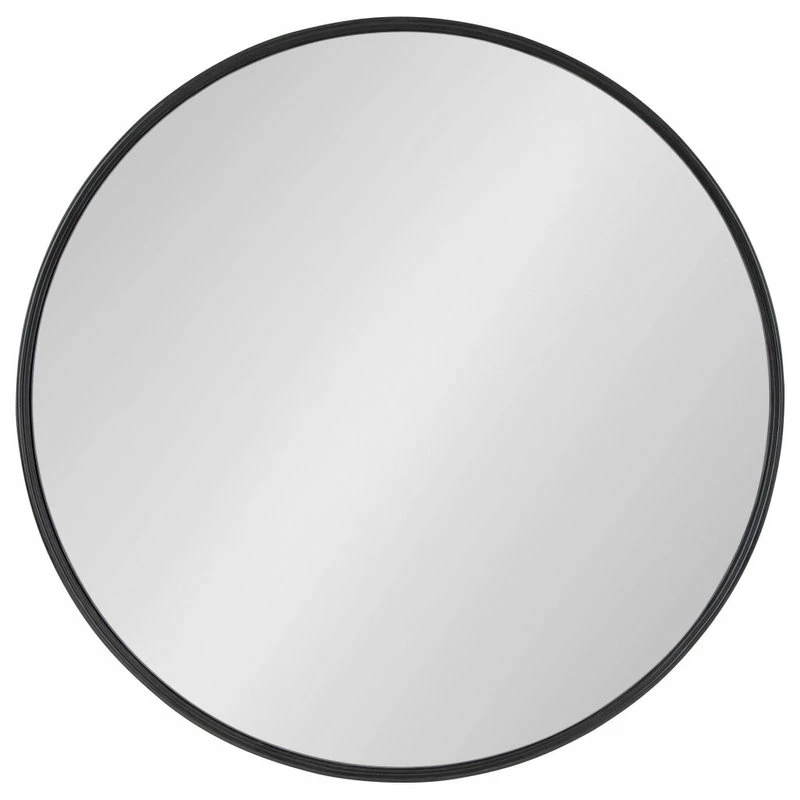 Hot Sale ๐ Uniek Caskill Round Framed Wall Mirror, Black 30 Diameter ๐ - Image 2