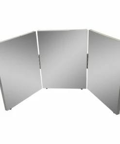 Coupon 👍 LiteMirror, Shatterproof TriFold Mirror. Three 12" X 16" Mirrors ❤️