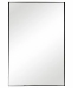 Flash Sale 🌟 FIND Thin Frame Minimalist Mirror, Black 😉