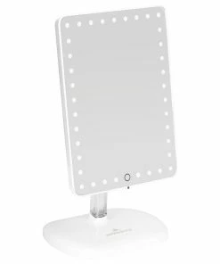 Buy ๐ Impressions Vanity Company Touch Pro LED Makeup Mirror With Bluetooth Speaker And USB, White ๐
