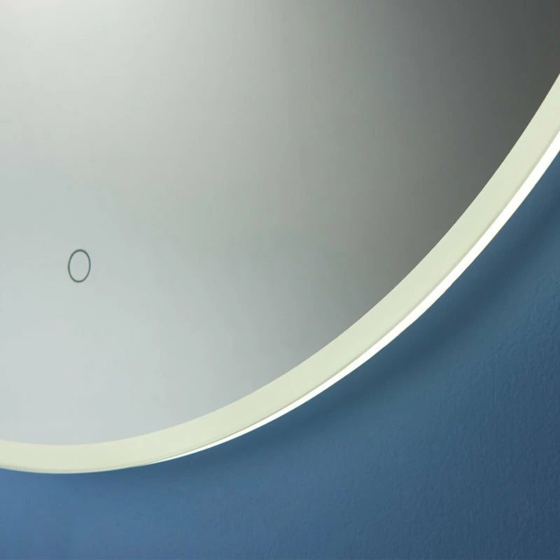 Wholesale โจ Vinnova Modern & Contemporary Frameless Lighted Round Bathroom Mirror, 24 Inch โ - Image 8