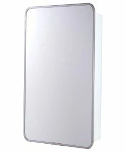 Coupon ๐คฉ Ketcham Medicine Cabinets/Fred Silver & Company Round Corner Series Surface Mounted Steel Framed Mirror Medicine Cabinet ๐