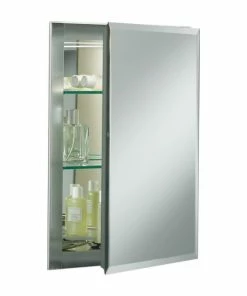 Deals 👍 Kohler K-CB-CLR1620FS 16" X 20" Single Door Reversible Hinge - Silver Aluminum 🎉