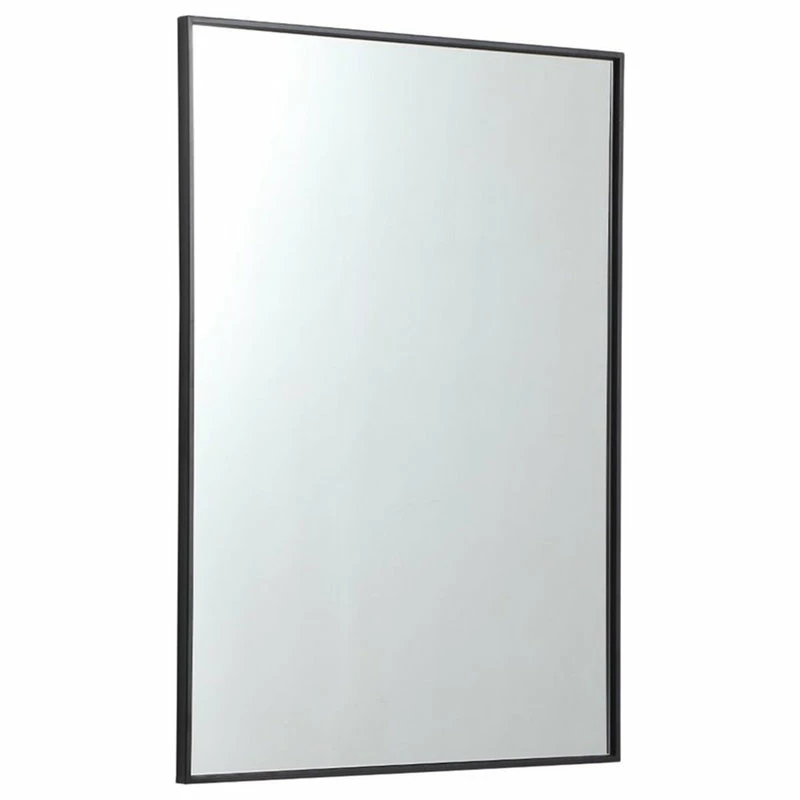 Buy ๐ Elegant Furniture & Lighting Elegant Decor Eternity 40" X 30" Contemporary Metal Frame Mirror In Black ๐ฅฐ - Image 3