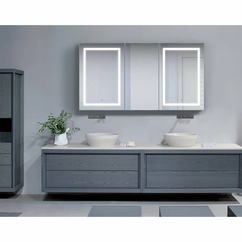 Deals 👍 Krugg Reflections USA 66x36 Recessed Or Surface Mount Medicine Cabinet 9 Shelves, LED, Llr ✨ - Image 6