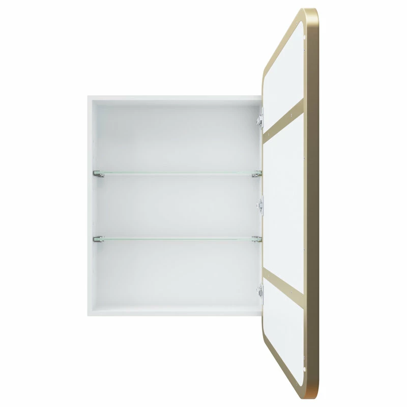 Hot Sale ๐ Glass Warehouse Medicine Cabinets, Satin Brass ๐ - Image 3